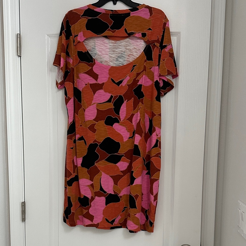 Sanctuary Women's Midi Dress - Pink, Orange, Black - Picture 2 of 5